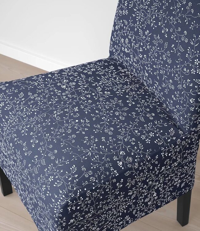 Ikea Stoel donkerblauw