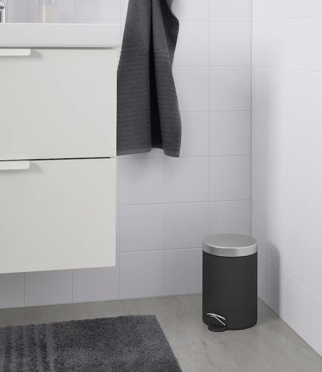 Ikea Trash can dark gray