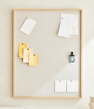 Zara Linen pin board