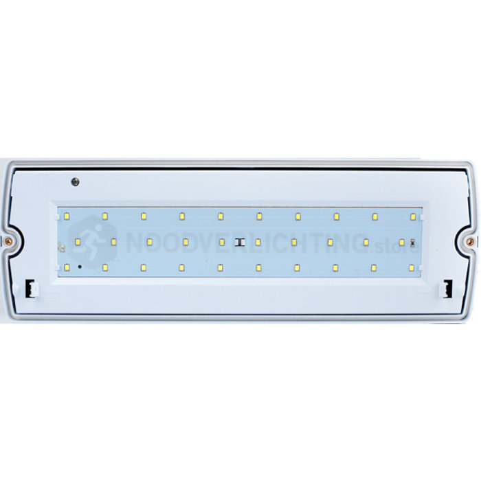 LP4-4-65S - 4 watt noodverlichting LED opbouw waterdicht incl. set pictogrammen en LiFePo4 accupack