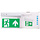 LP4-2-20S1 - 2 watt noodverlichting LED opbouw kantelbaar incl. set pictogrammen en LiFePo4 accupack
