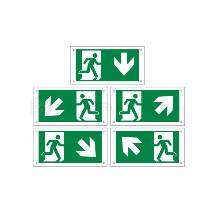 Pictogrammen - pictogram platen 300x156mm