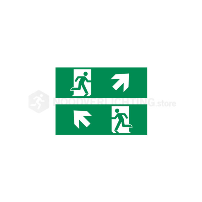 Pictogrammen - pictogram stickers 300x100mm