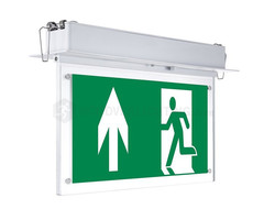 LP4-2-20R1 - 2.5 watt noodverlichting LED inbouw incl. set pictogrammen en LiFePo4 accupack