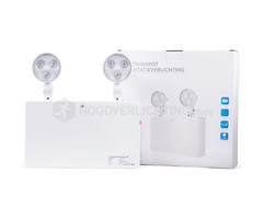 3 watt Twinspot richtbaar noodverlichting opbouw incl. LiFePo4 accu LP4-3-20SO1
