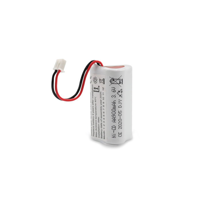 Accupack voor noodverlichting Ni-CD 3,6V 900mAh incl. connector