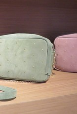 Miss terre Cross body bag green daim