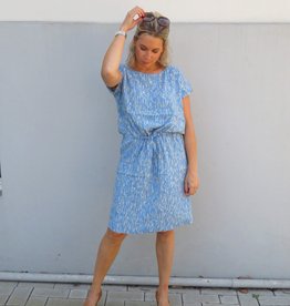 Soaked in luxury Lavada blue dress