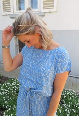 Soaked in luxury Lavada blue dress