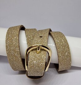 glitter gouden ceinture