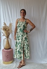 flower dress midi