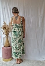 flower dress midi