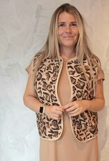 gilet leopard