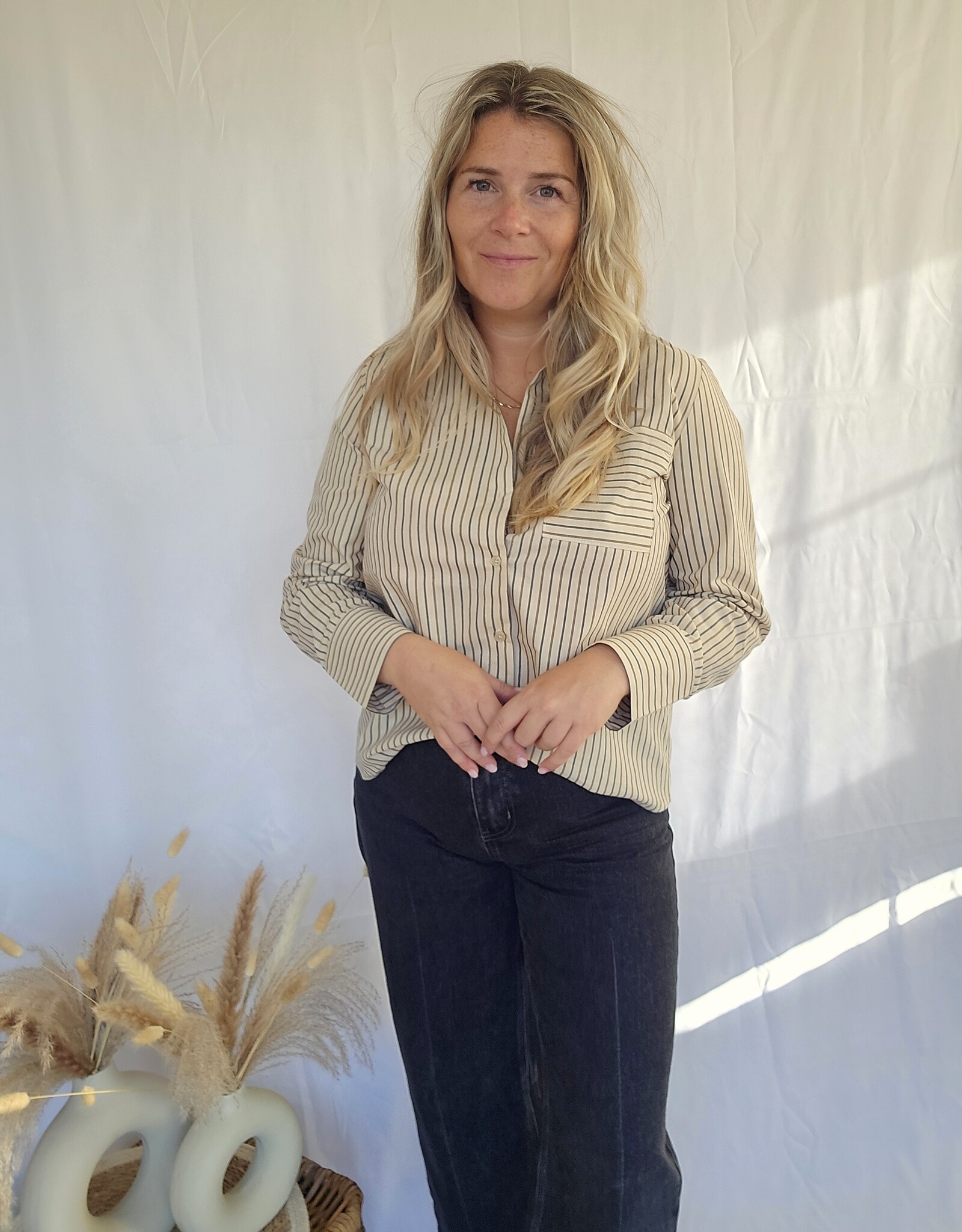 Striped shirt- relaxed fit