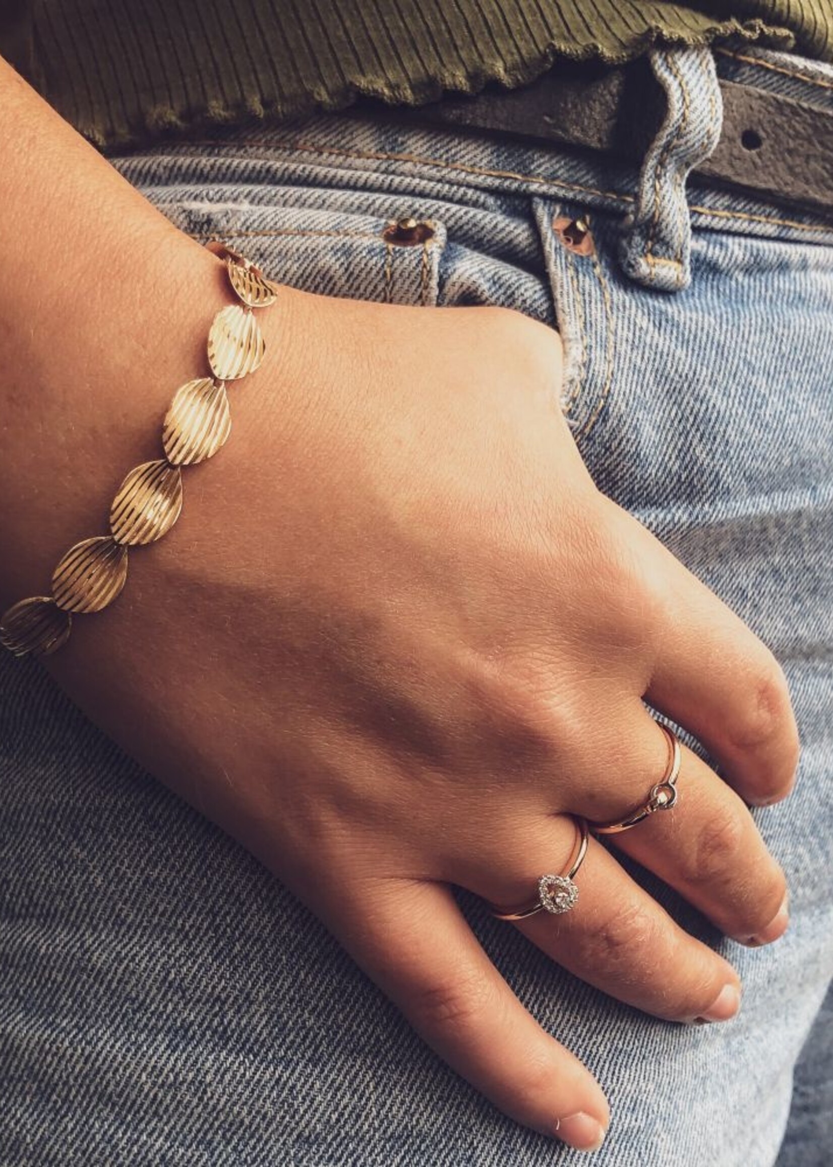 Gouden Haag Jewellery Bracelet Yellow Gold 14 ct