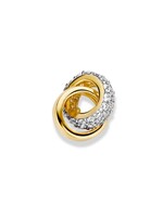 Gouden Haag Jewellery Gold Pendant with Zirconia