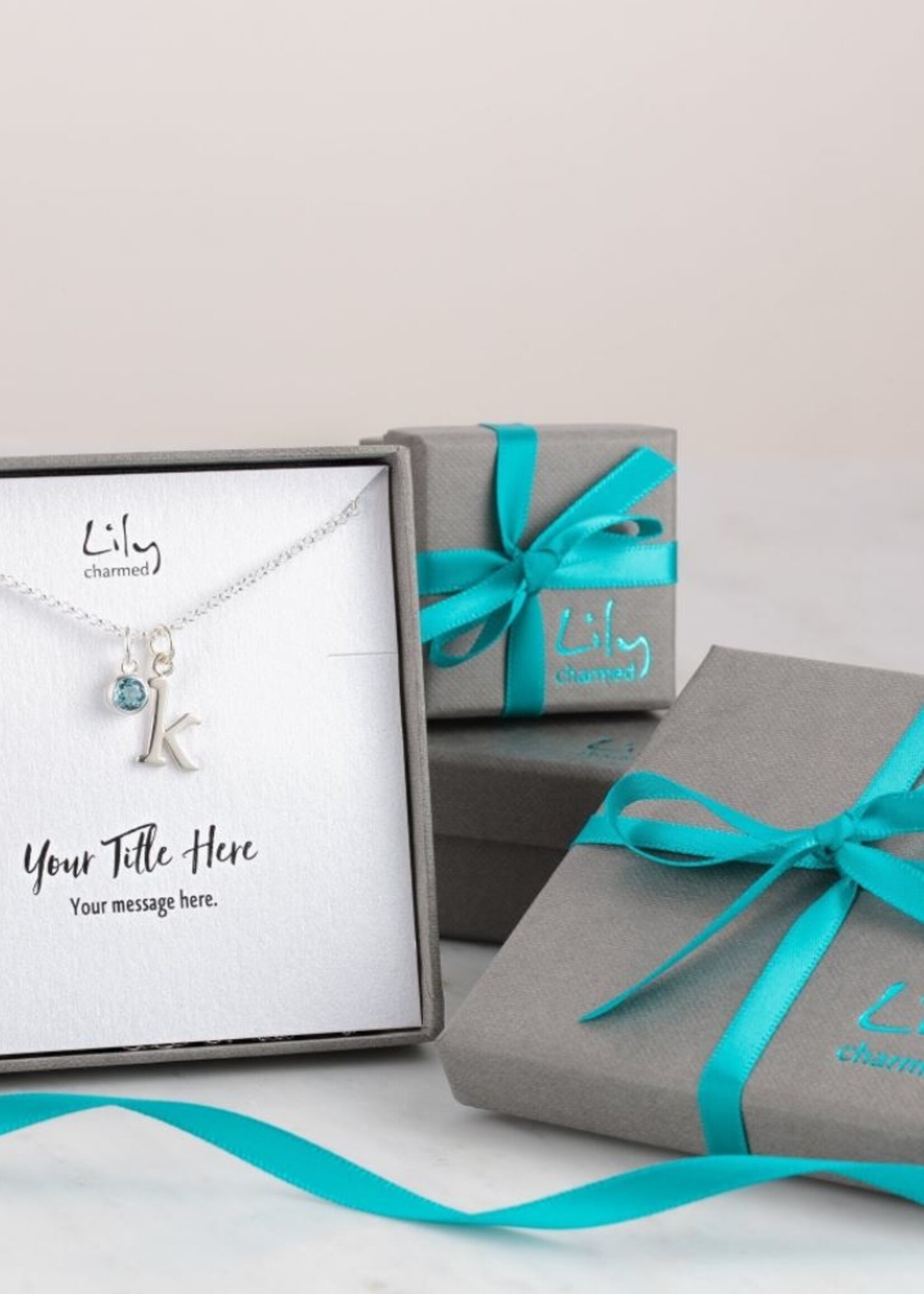 Lily Charmed Silver Panda Necklace