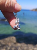 Lily Charmed Zilveren 3D Zeemeermin Ketting