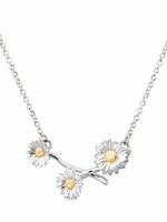 Lily Charmed Lily Charmed  Silver Daisy Chain Necklace