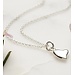 Lily Charmed Lily Charmed Silver Warm Heart Necklace   