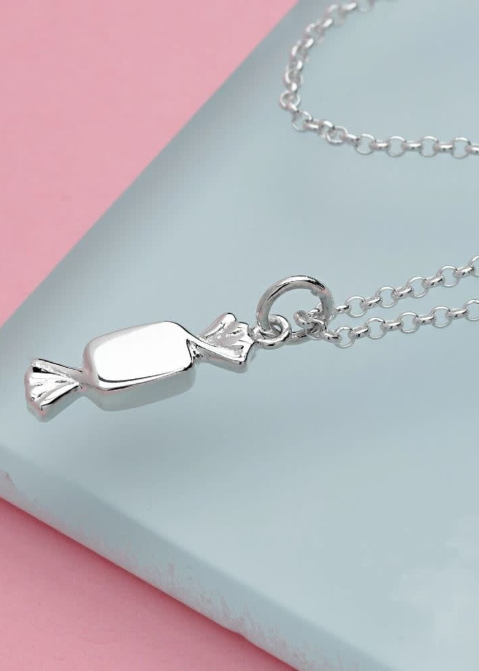 Lily Charmed Lily Charmed  Silver Sweet Necklace with 'Sweet Dreams' Message