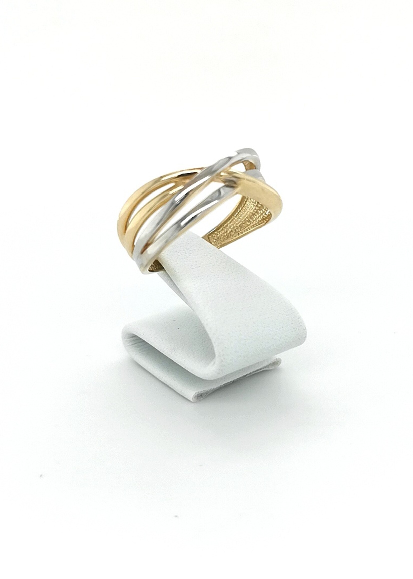 Gouden Haag Jewellery Ring Bicolor Gold