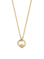 Gouden Haag Jewellery Geelgoud Collier met Briljant