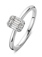 Gouden Haag Jewellery Ring Witgoud Diamant 0,26 crt