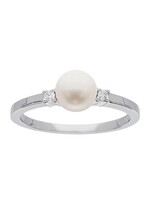 Gouden Haag Jewellery Ring Parel Diamant