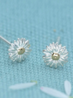 Lily Charmed Silver Daisy Stud Earrings "Beauty in Small Things"
