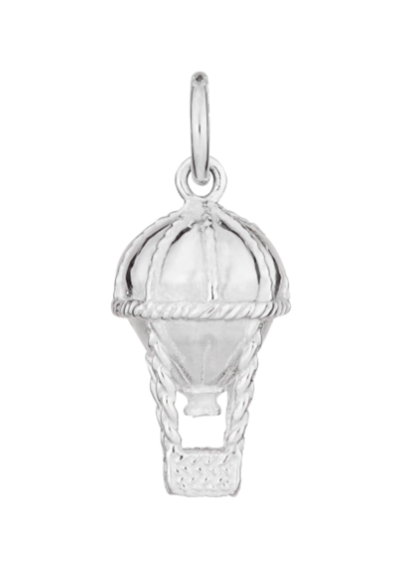 Lily Charmed Silver Hot Air Balloon Charm