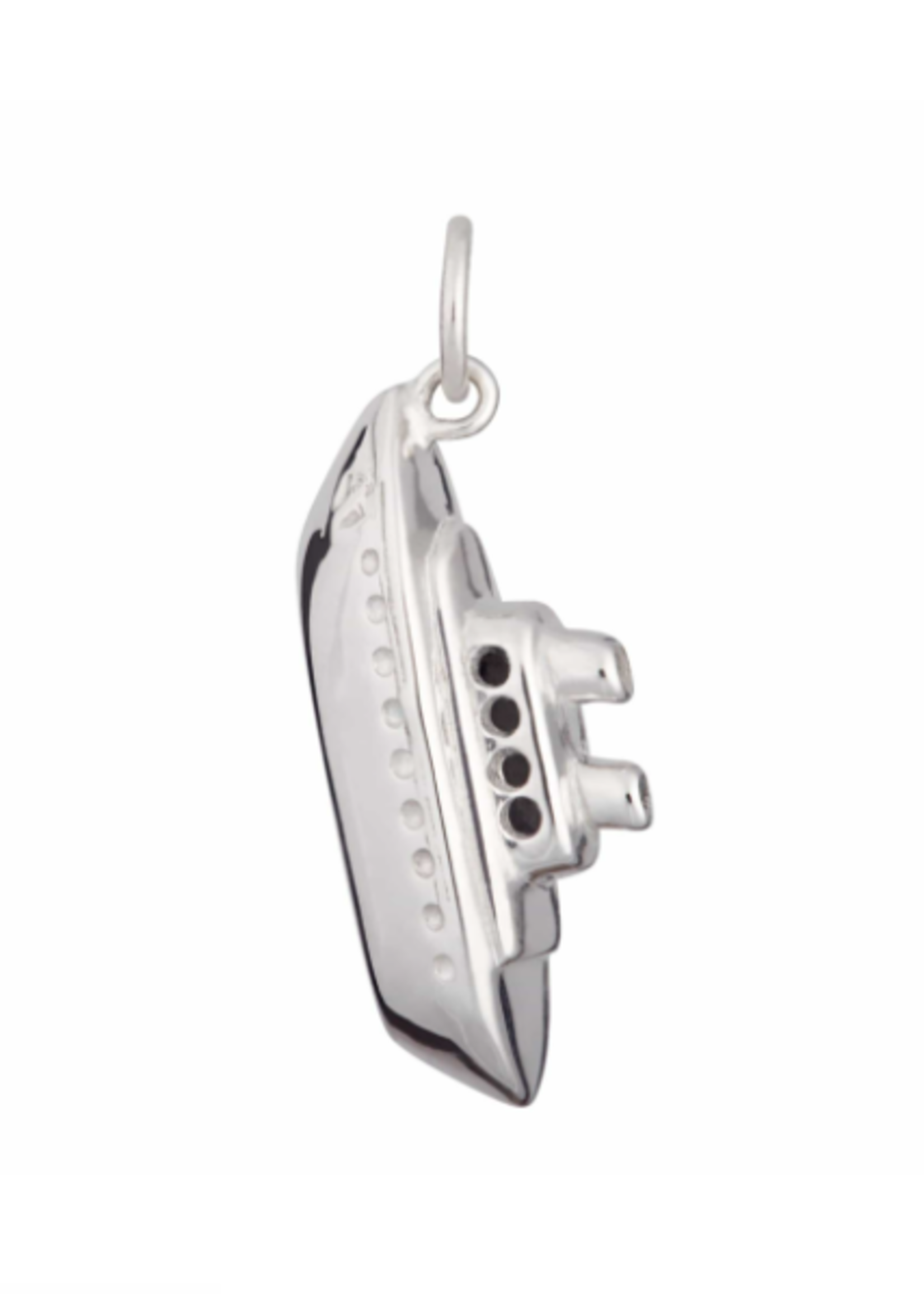 Lily Charmed Silver Boat Charm