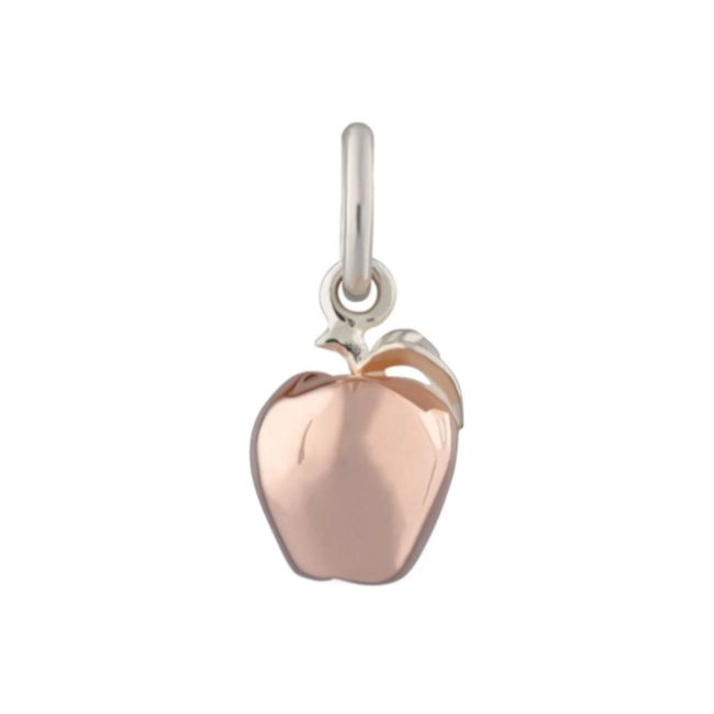 Lily Charmed Rose Gold Plated Apple Charm