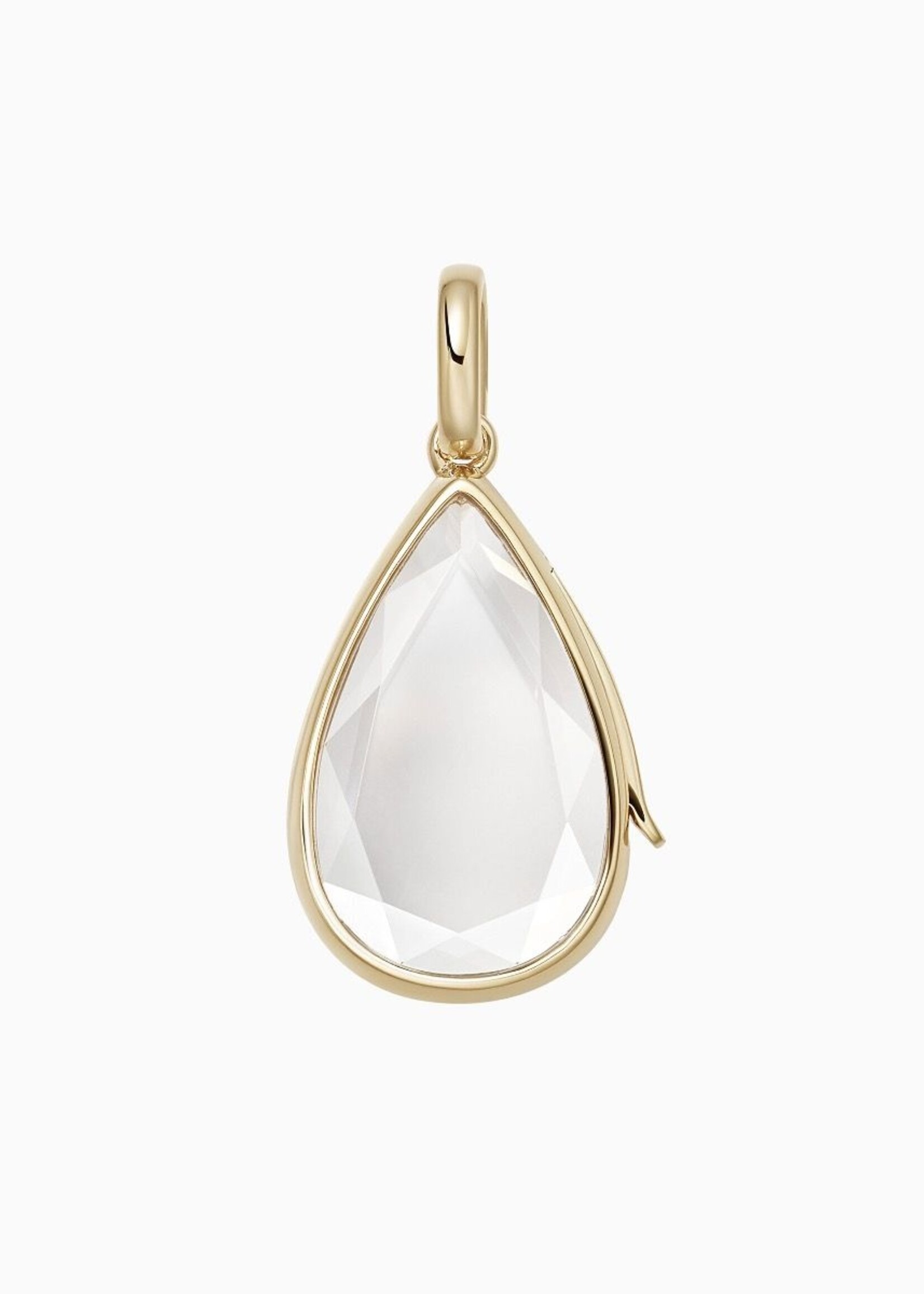 The Gold Saffron Locket Pendant