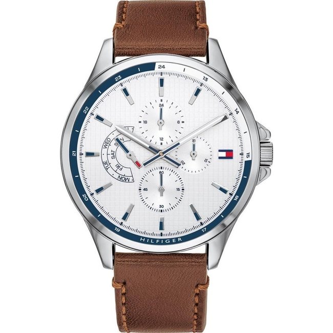 Tommy Hilfiger SHAWN Watch Leather Brown