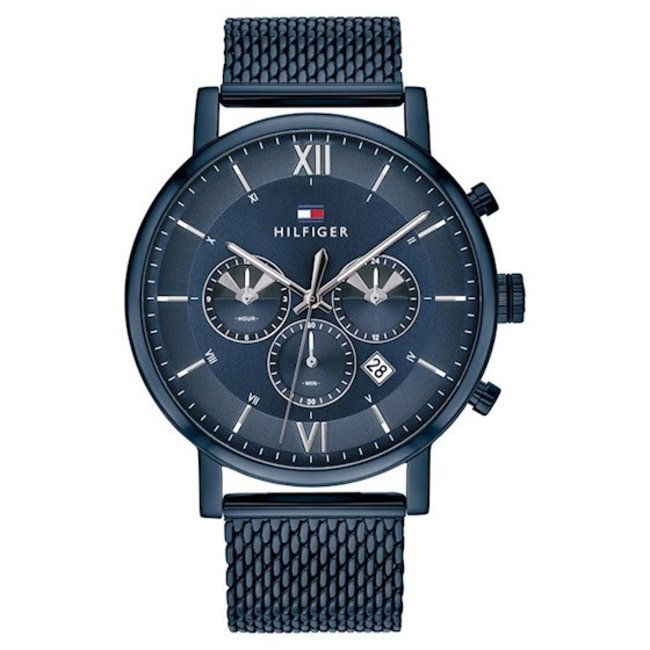 Tommy Hilfiger Watch Evan Blau - Gouden Haag Juwelier