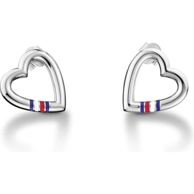 Tommy Hilfiger Ear Studs - Silver colored