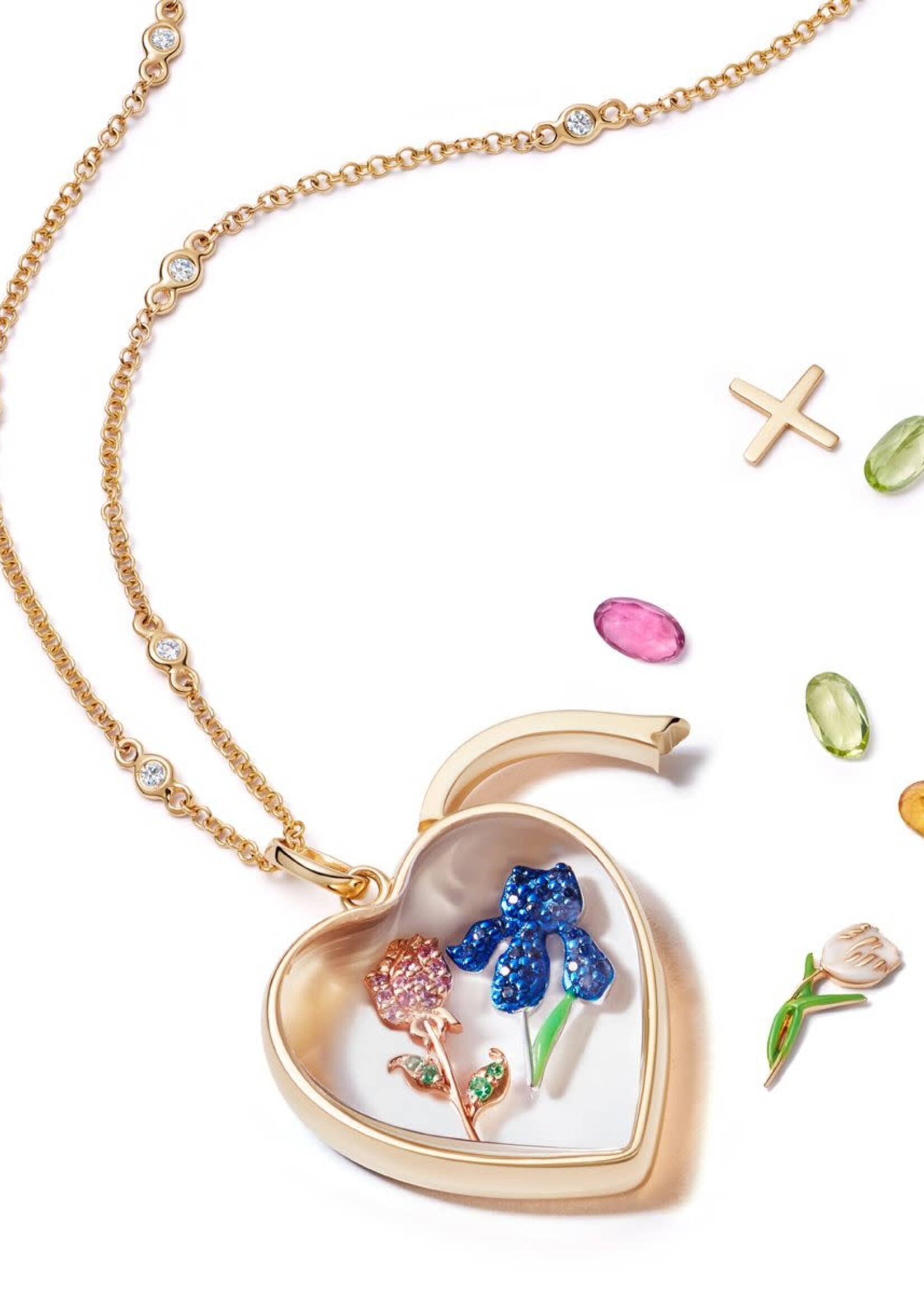 Iris - hope charm