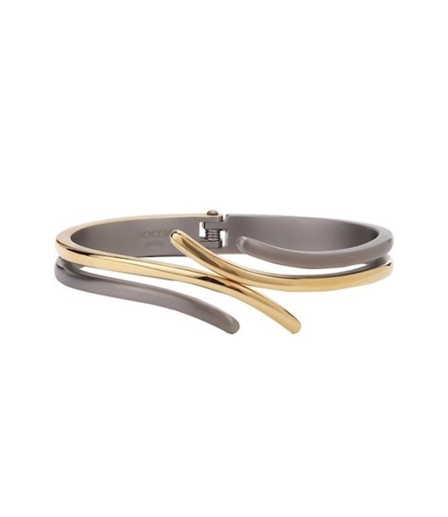 Productiecentrum flexibel Kenmerkend Boccia Titanium Armband Dames Bicolor - Juwelier Gouden Haag