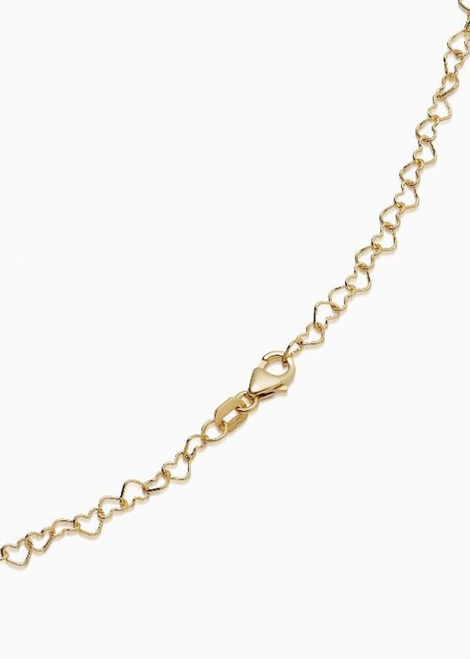 Hart Ketting geelgoud 14 karaat