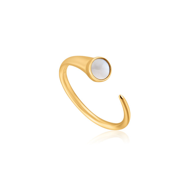 Ania Haie Mother of Pearl Claw Ring