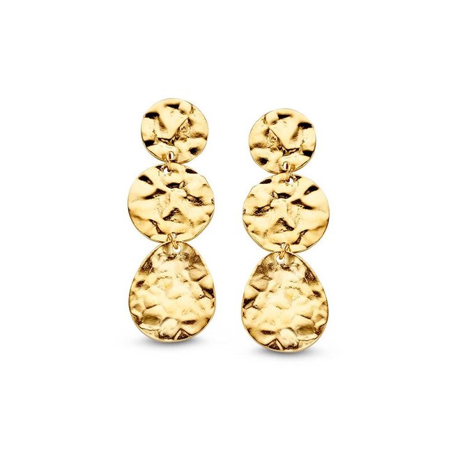 Gouden Haag Jewellery Ear Studs Yellow Gold