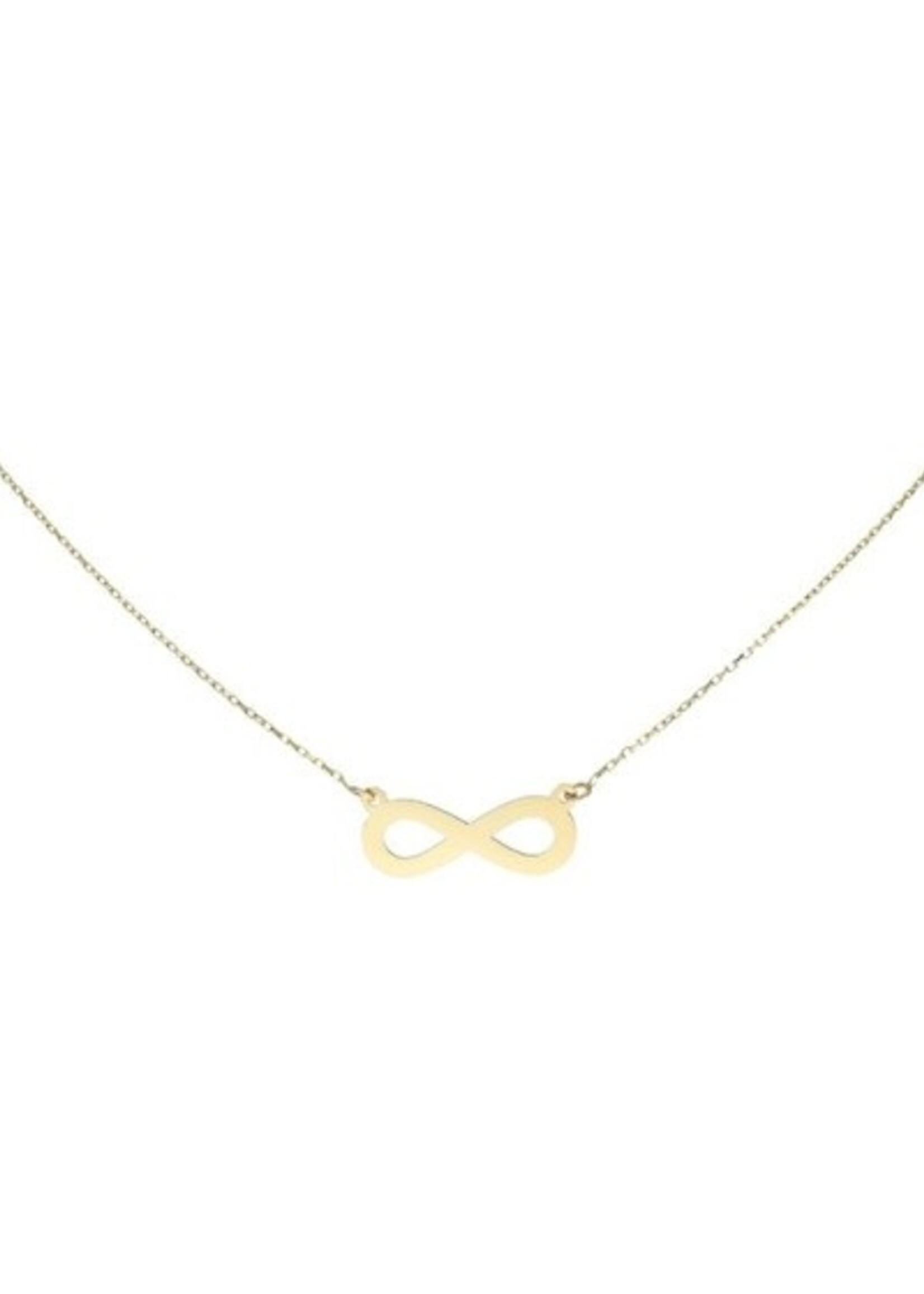 Gouden Haag Jewellery Gouden Oorknopjes Infinity