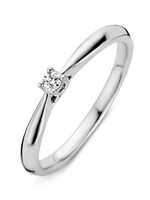 Excellent Jewelry Solitair Ring  Briljant 0.06 crt.
