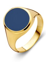 Gouden Haag Jewellery Zegelring  Lagensteen