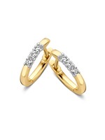 Gouden Haag Jewellery Oorringen Briljant 0,15 crt