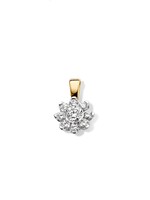 Gouden Haag Jewellery Hanger Briljant 0,21 crt