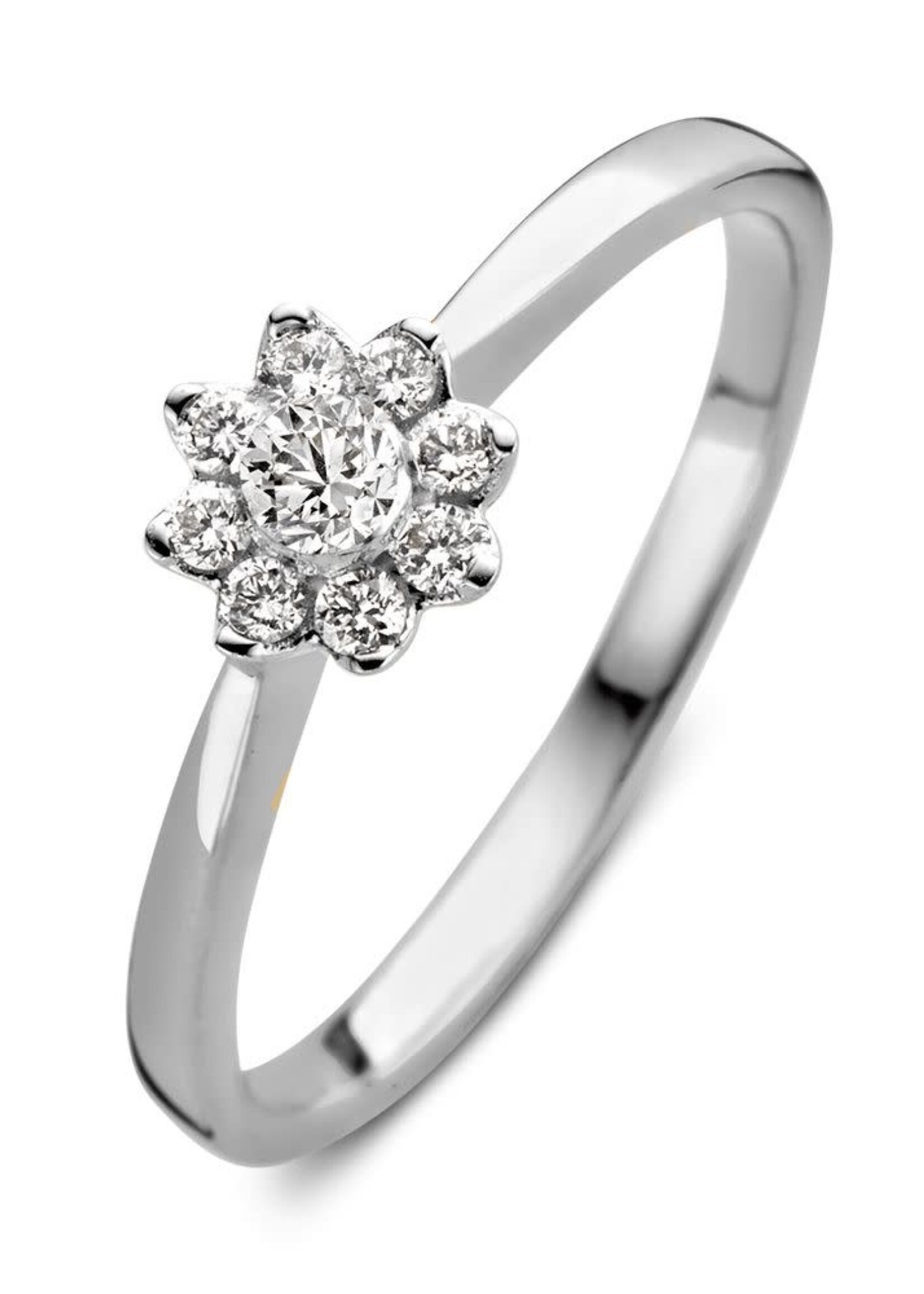 Gouden Haag Jewellery Ring  Brilliant 0.21 crt