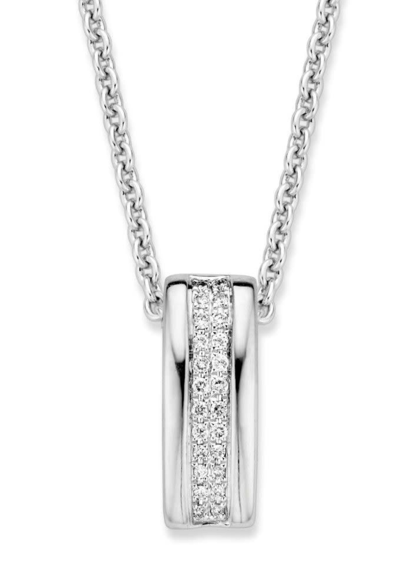 Gouden Haag Jewellery Hanger Briljant 0,14 crt
