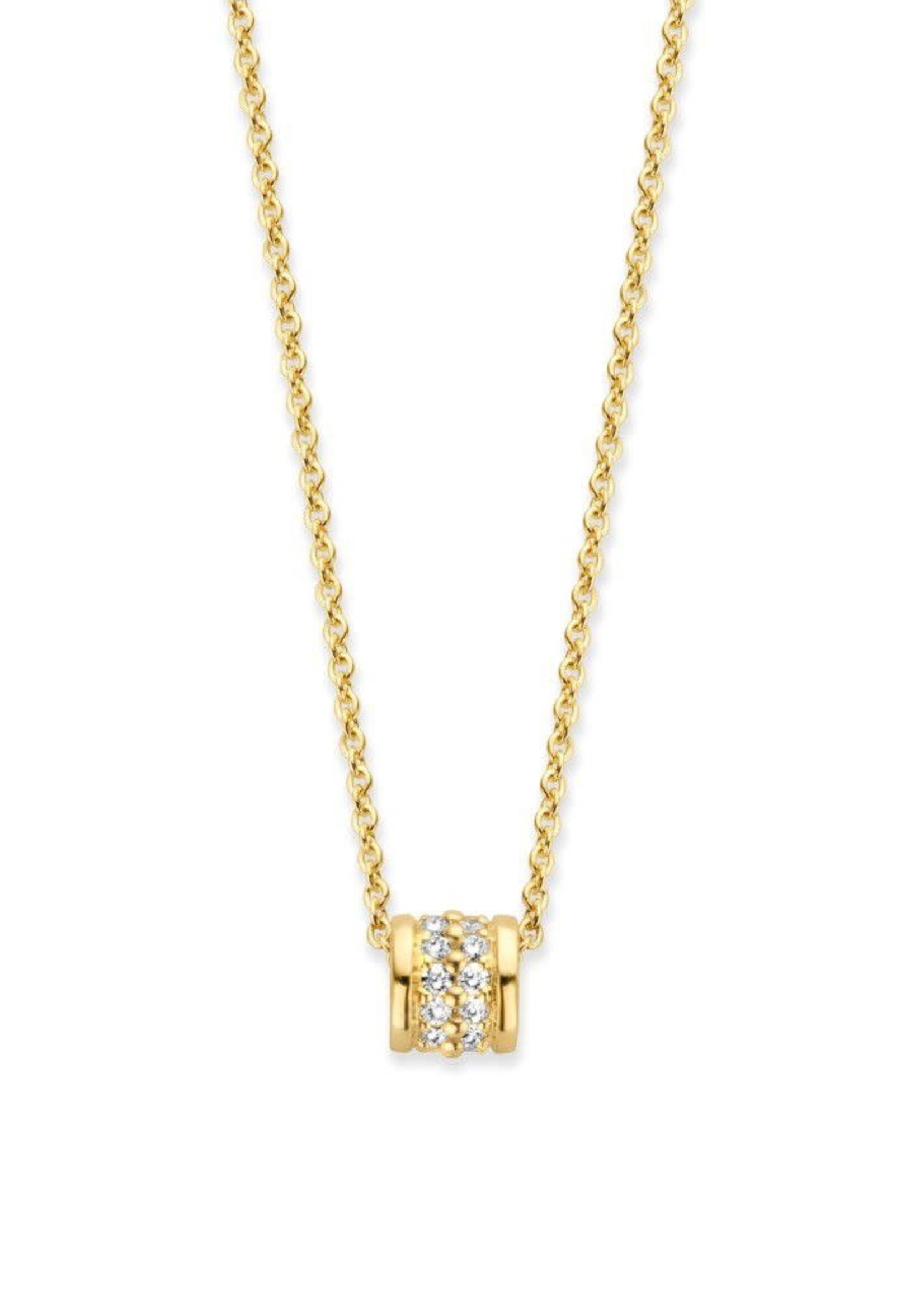 Gouden Haag Jewellery Collier Witgoud Briljant 0,12 crt